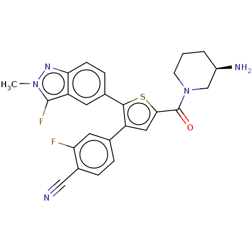 Chemical structure of BindingDB Monomer ID 681435