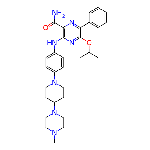 Chemical structure of BindingDB Monomer ID 698812