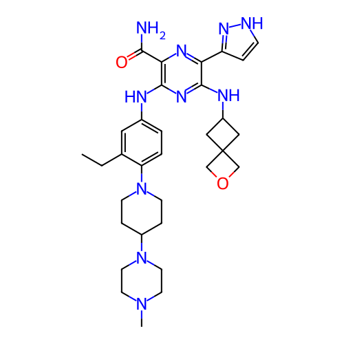 Chemical structure of BindingDB Monomer ID 698819