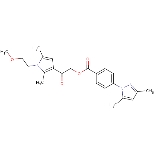 Chemical structure of BindingDB Monomer ID 71743