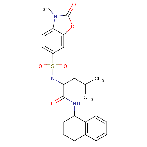 Chemical structure of BindingDB Monomer ID 71847