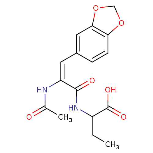 Chemical structure of BindingDB Monomer ID 72195