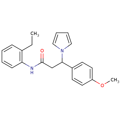 Chemical structure of BindingDB Monomer ID 72210