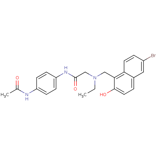 Chemical structure of BindingDB Monomer ID 72945