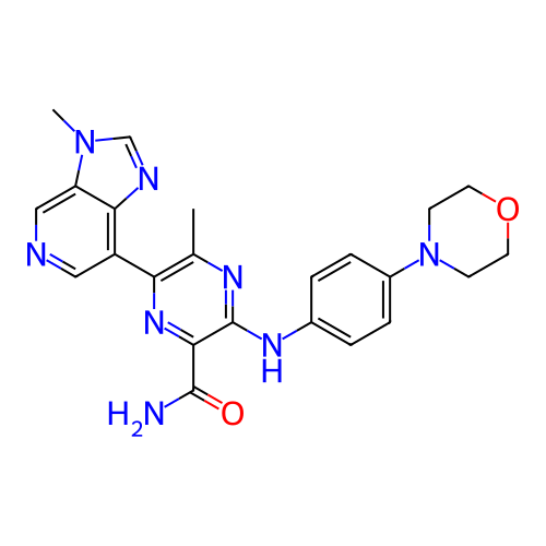 Chemical structure of BindingDB Monomer ID 704442