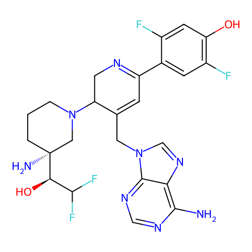 Chemical structure of BindingDB Monomer ID 712321