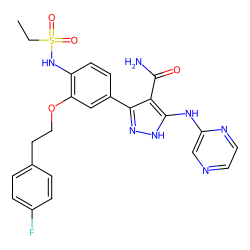 Chemical structure of BindingDB Monomer ID 725274