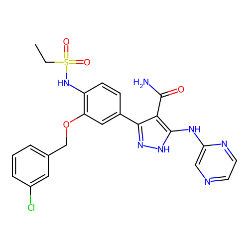 Chemical structure of BindingDB Monomer ID 725291