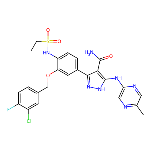 Chemical structure of BindingDB Monomer ID 725400