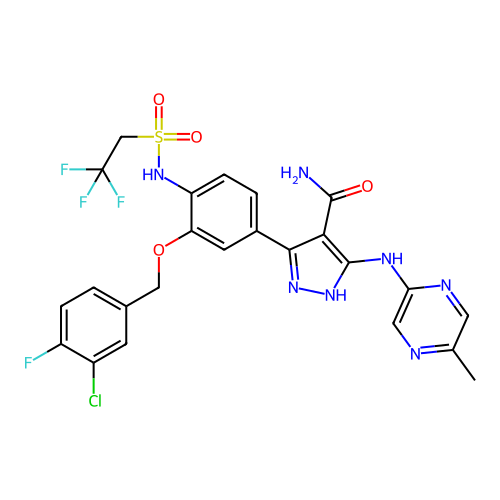 Chemical structure of BindingDB Monomer ID 725405