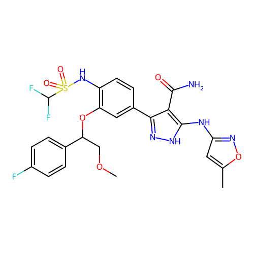 Chemical structure of BindingDB Monomer ID 725548