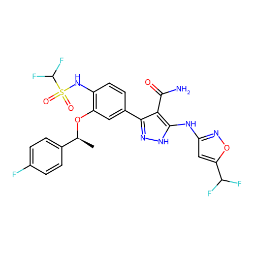 Chemical structure of BindingDB Monomer ID 725564