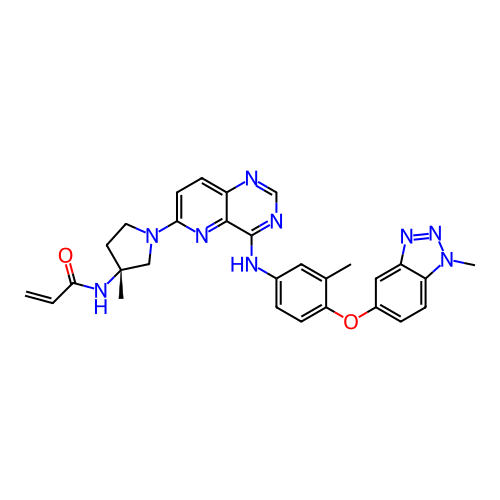 Chemical structure of BindingDB Monomer ID 735245