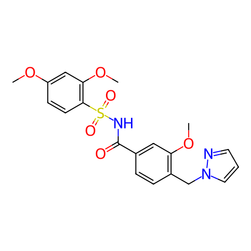 Chemical structure of BindingDB Monomer ID 736459