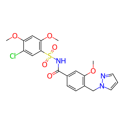 Chemical structure of BindingDB Monomer ID 736461