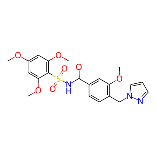 Chemical structure of BindingDB Monomer ID 736464