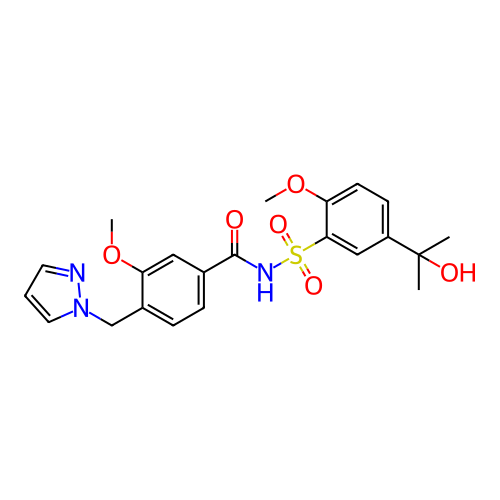Chemical structure of BindingDB Monomer ID 736471