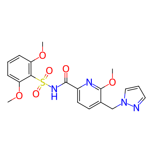 Chemical structure of BindingDB Monomer ID 736491