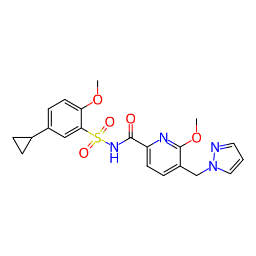 Chemical structure of BindingDB Monomer ID 736495