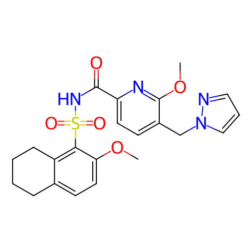 Chemical structure of BindingDB Monomer ID 736505