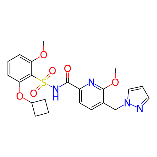 Chemical structure of BindingDB Monomer ID 736507