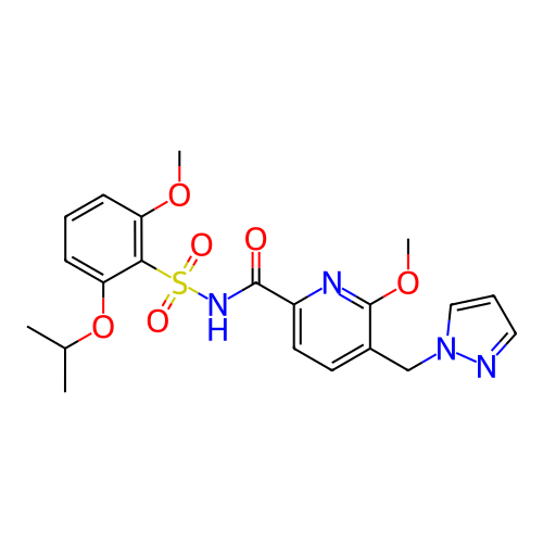 Chemical structure of BindingDB Monomer ID 736509