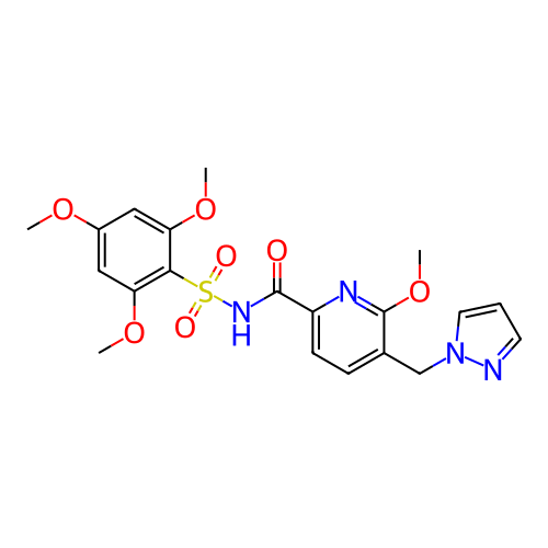 Chemical structure of BindingDB Monomer ID 736512