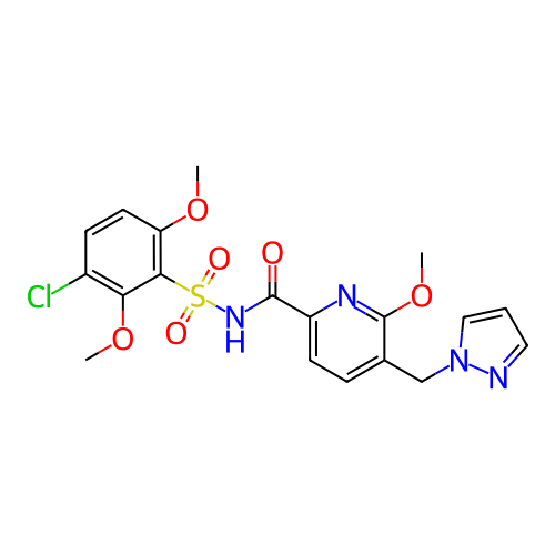 Chemical structure of BindingDB Monomer ID 736529