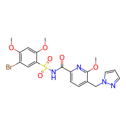Chemical structure of BindingDB Monomer ID 736530