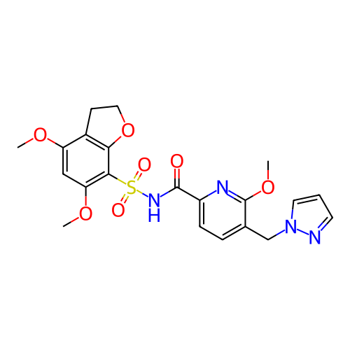 Chemical structure of BindingDB Monomer ID 736536