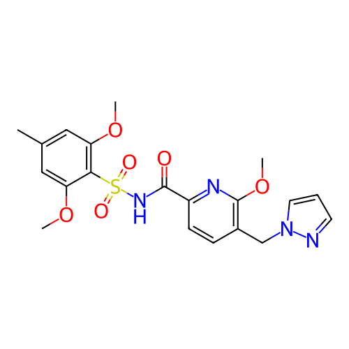 Chemical structure of BindingDB Monomer ID 736550