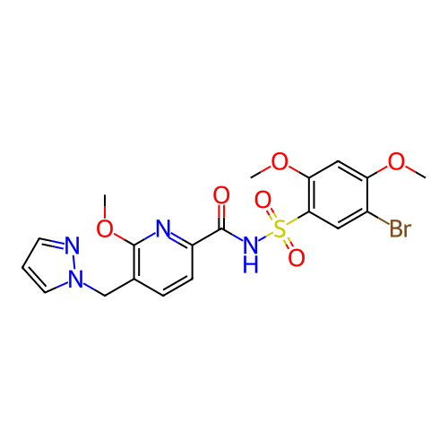 Chemical structure of BindingDB Monomer ID 736551
