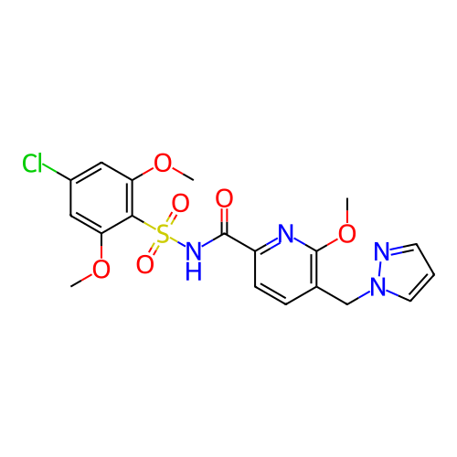 Chemical structure of BindingDB Monomer ID 736557