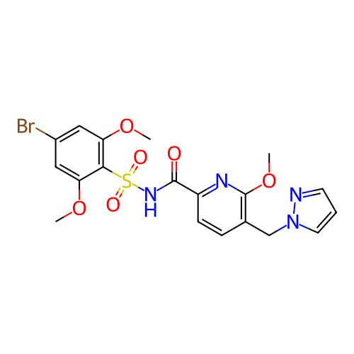 Chemical structure of BindingDB Monomer ID 736559