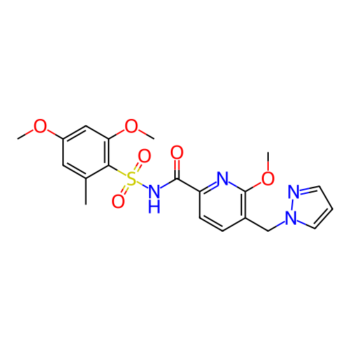 Chemical structure of BindingDB Monomer ID 736560