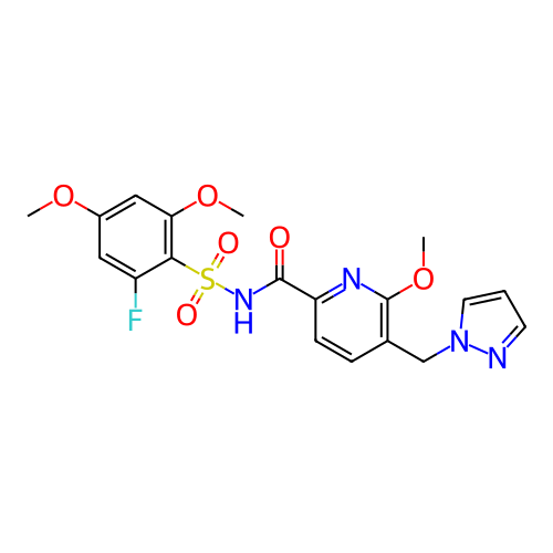 Chemical structure of BindingDB Monomer ID 736562