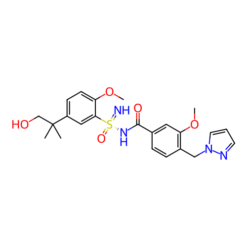Chemical structure of BindingDB Monomer ID 736567