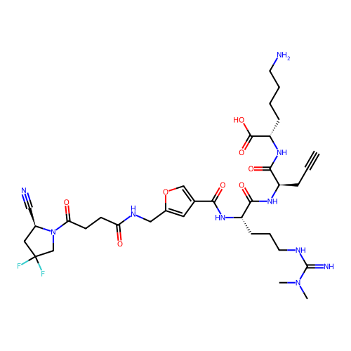 Chemical structure of BindingDB Monomer ID 746803