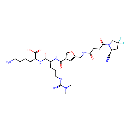 Chemical structure of BindingDB Monomer ID 746806