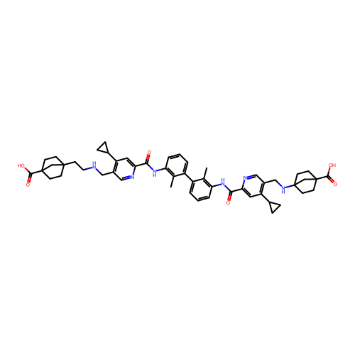 Chemical structure of BindingDB Monomer ID 746825