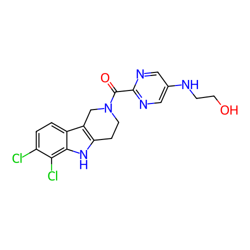 Chemical structure of BindingDB Monomer ID 747190