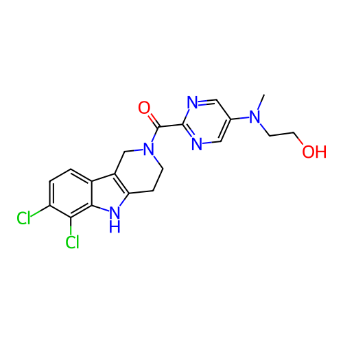 Chemical structure of BindingDB Monomer ID 747193