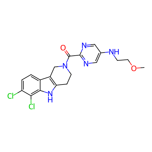 Chemical structure of BindingDB Monomer ID 747204