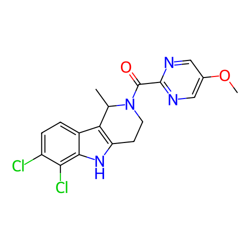 Chemical structure of BindingDB Monomer ID 747206
