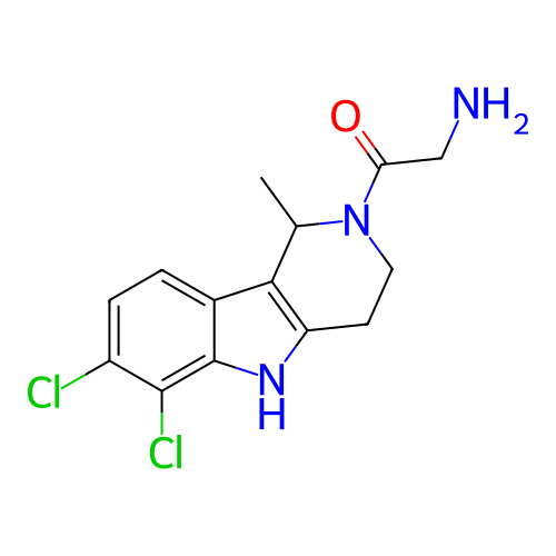 Chemical structure of BindingDB Monomer ID 747214