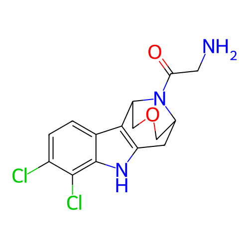 Chemical structure of BindingDB Monomer ID 747232