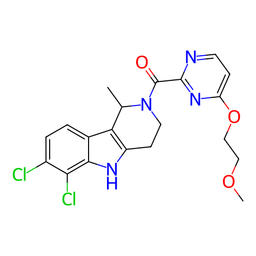 Chemical structure of BindingDB Monomer ID 747233