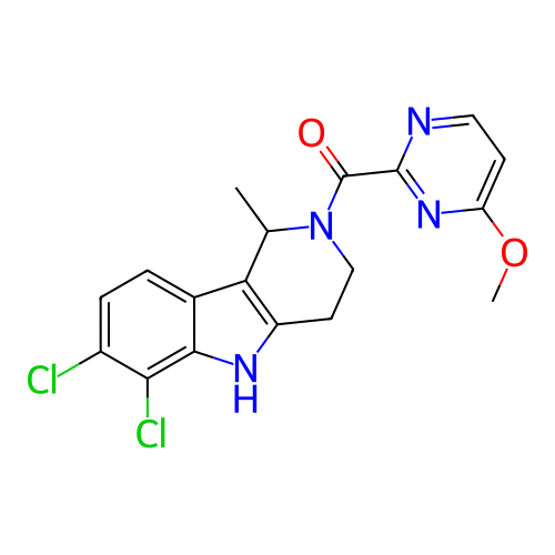 Chemical structure of BindingDB Monomer ID 747234