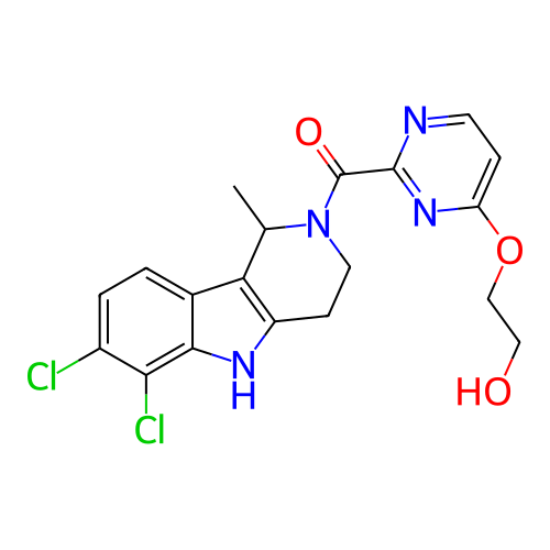Chemical structure of BindingDB Monomer ID 747236