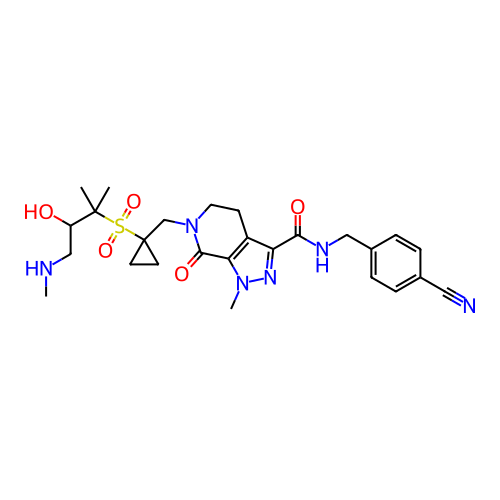 Chemical structure of BindingDB Monomer ID 753206
